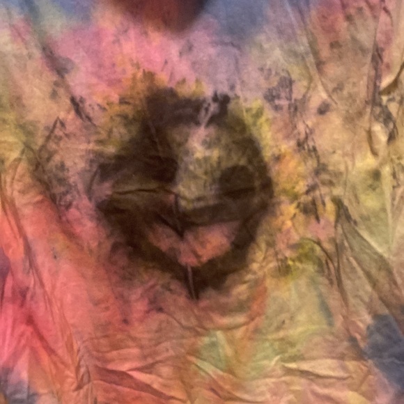 Hooded Tie Tye Long Sleeve Top - Picture 5 of 6